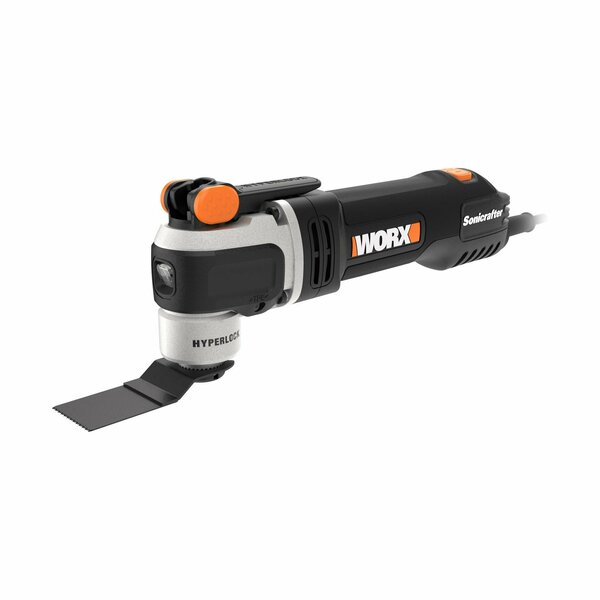 Worx Sonicrafter 3.5 Amp Corded Oscillating Multi-Tool Kit with Carry Bag WX687